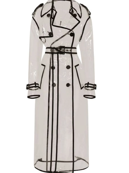 Dolce & trench DOLCE&GABBANA Women coat KIM contrast-trim Gabbana 0501